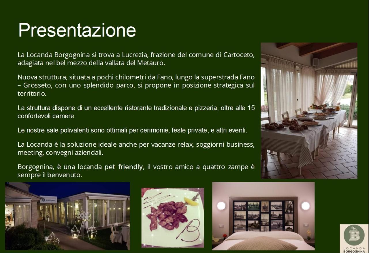 Locanda Borgognina Lucrezia Екстер'єр фото
